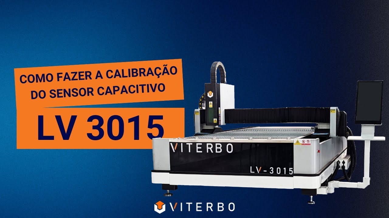 Como fazer a calibração do sensor capacitivo em máquina de corte a laser