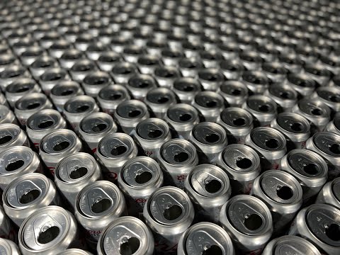 Huge Can Meltdown - Melting 420 Coors Light Beer Cans - Is It Worth Your Time Melting Aluminum Cans