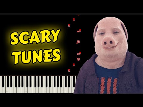 TOP 5 Horror Ringtones (VERY EASY Piano) 