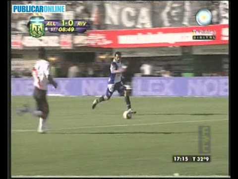 El Gol de All Boys 1 River 0, apertura 2010