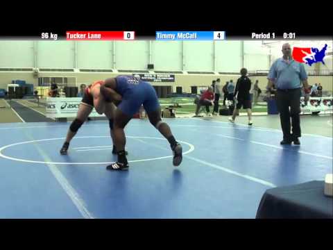 Tucker Lane vs. Timmy McCall at 2013 ASICS University Nationals - FS
