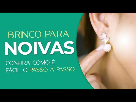 BRINCOS PARA NOIVAS COM PÉROLA NATURAL E MUITO FÁCIL DE FAZER | Confira o passo a passo com a Lu
