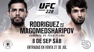 UFC 228: Забит Магомедшарипов против Яира Родригеза