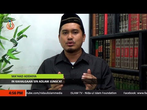 In Kahalgaan sin Adlaw Juma'at - Shaykh Hayder Buddin (Tausug)