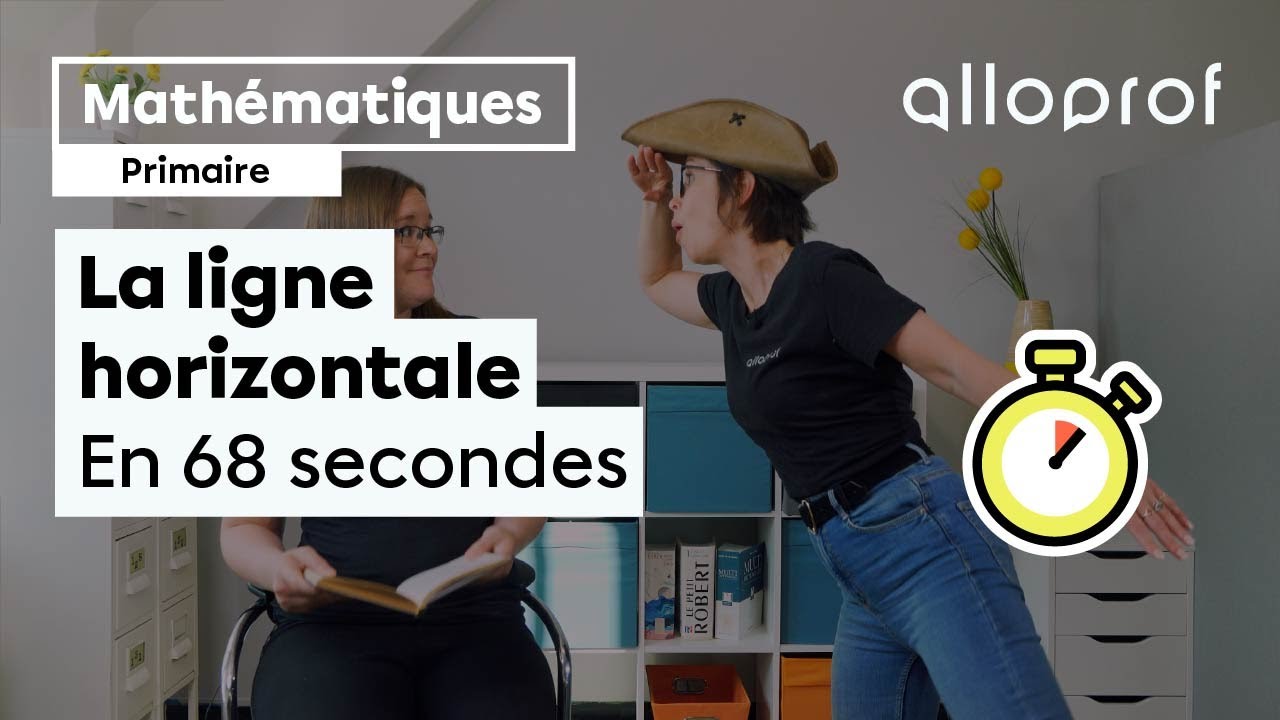 La ligne horizontale en 68 secondes