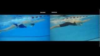 natation comparatif combinaison-maillot de bain