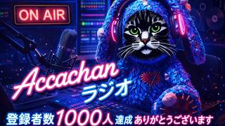 【雑談】#18  真夜中のAccaChanラジオ ～登録者数1000人ありがとうSP～