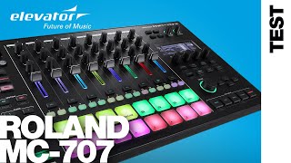 Video thumbnail for Roland MC-707 - Workstation - Test by Elevator DJ