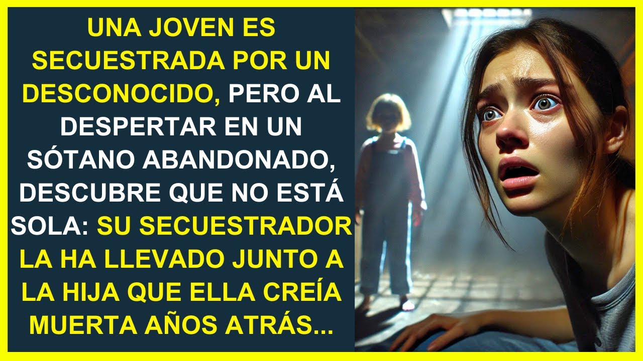 UNA JOVEN SECUESTRADA DESPIERTA EN UN SÓTANO Y DESCUBRE QUE SU HIJA, A QUIEN CREÍA MUERTA, ESTÁ ALLÍ
