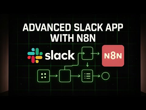 Advanced Interactive Slack App with n8n. Handling buttons and file uploads.