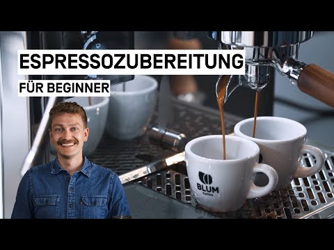 Espresso preparation with the portafilter explained | How to make espresso and coffee at home