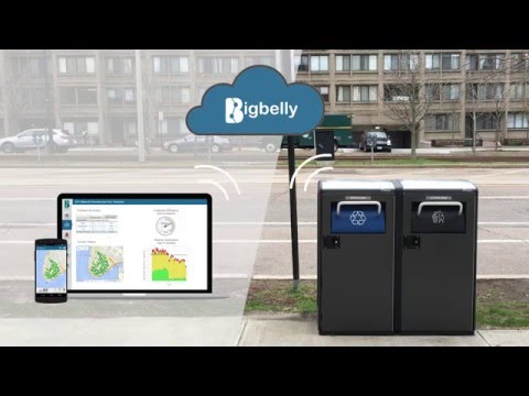 Bigbelly Smart Waste & Recycling System Overview