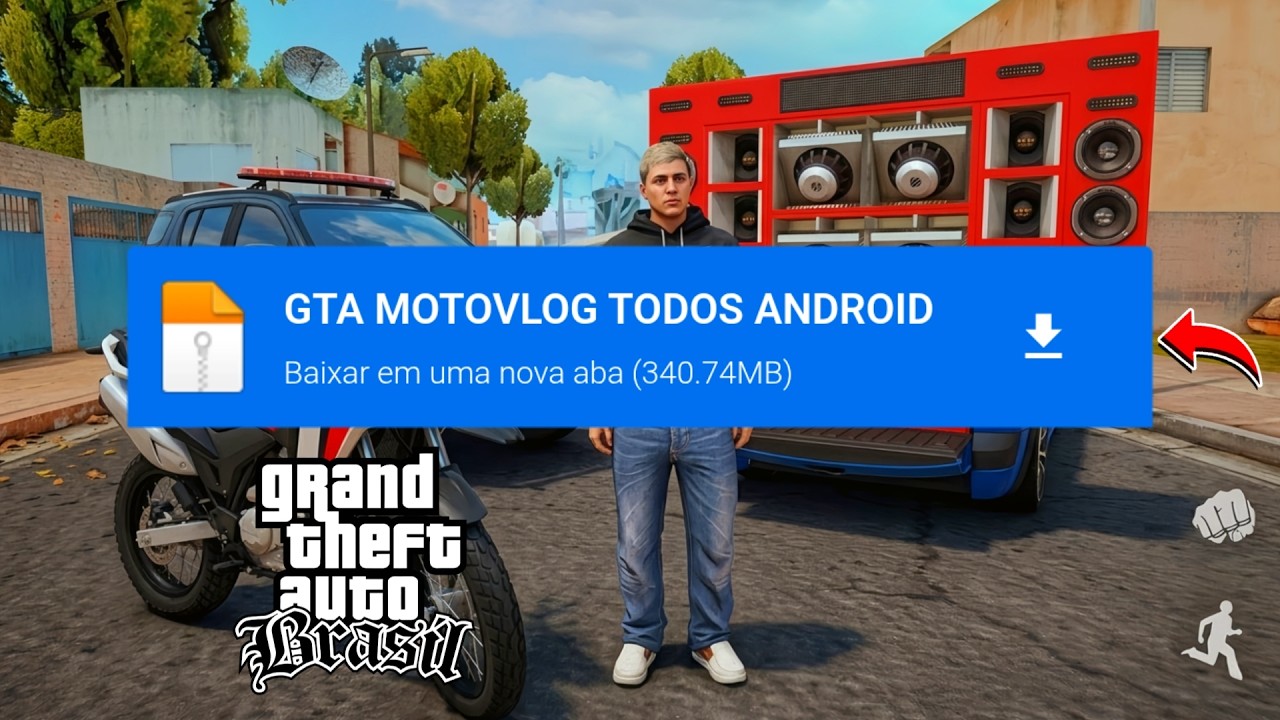 DOWNLOAD GTA MOTOVLOG ATUALIZADO 2026 PARA TODOS OS CELULARES MEDIAFIRE