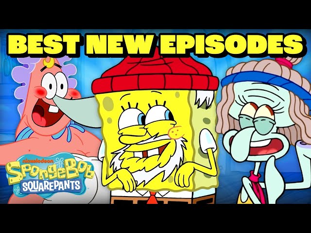Best of NEW SpongeBob Episodes! (Part 2) | 1 Hour Compilation | SpongeBob SDDEFAULT Thumbnail