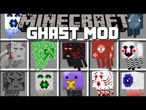 Minecraft GHAST MOD / FIGHT OFF THE EVIL UR-GHAST AND SURVIVE!! Minecraft