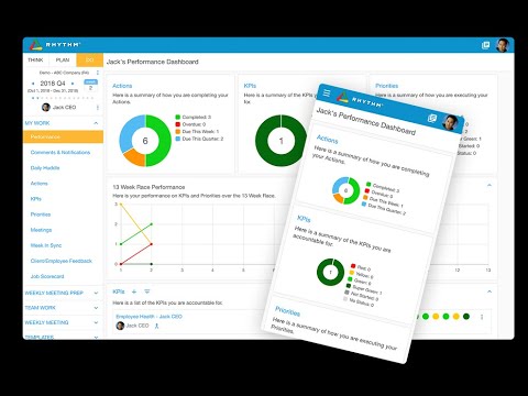The Rhythm Systems Strategy Execution Software Demo