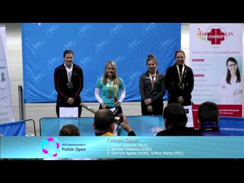 ICO Crossminton Polish Open 2016 - Adults Female Open