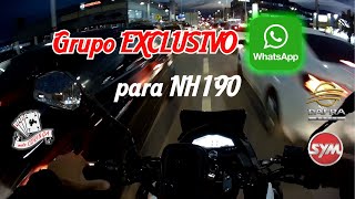 Grupo no Whatsapp  DAFRA NH190 SYM e peças COMPATÍVEIS de outras motos