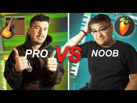 Pro in GarageBand vs Noob in FL Studio *LOL*