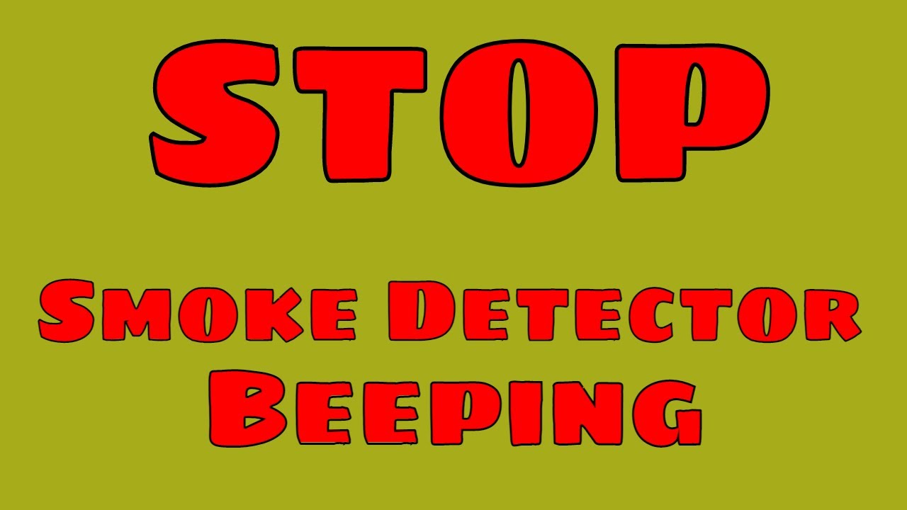 Smoke Detector Beeps Twice Then Stopped – How to fix it? video thumbnail