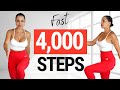 FAST 4000 Step Challenge 20 Min Walking Workout Low Impact Cardio At Home