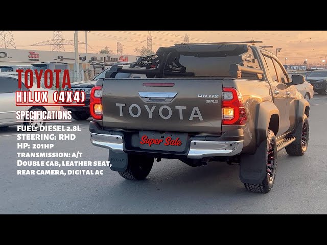 تويوتا هيلوكس 4X4 Diesel 2.8L RHD (Export Only) video