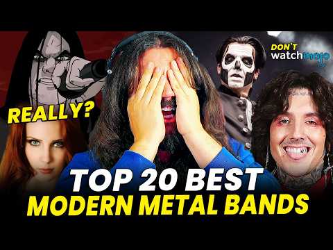 HILARIOUSLY BAD... WatchMojo's Top 20 Best Modern Metal Bands