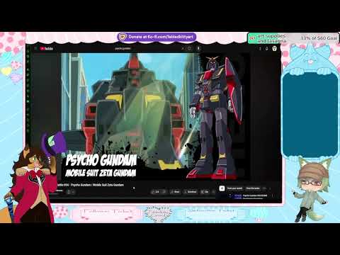 Furryvtuber reacts to 2 Mins Mecha Battle 094 Psycho Gundam