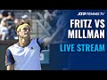 Taylor Fritz v John Millman | 2021 St. Petersburg Open Live Stream