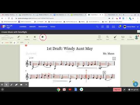 How to Record to Noteflight