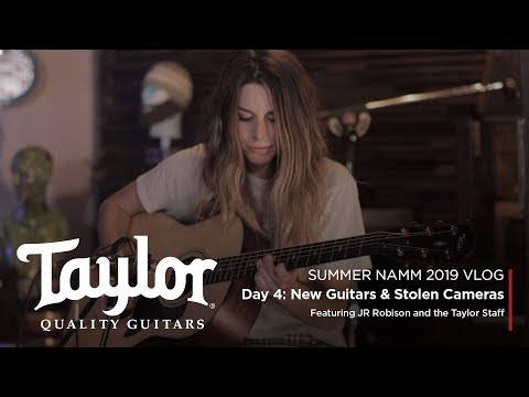 Taylor at Summer NAMM, Day 4: New Guitars & Stolen Cameras
