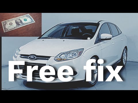 2014 Ford Focus Horn Fix FREE SIMPLE AND QUICK