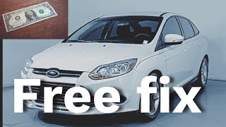 2014 Ford Focus Horn Fix FREE SIMPLE AND QUICK