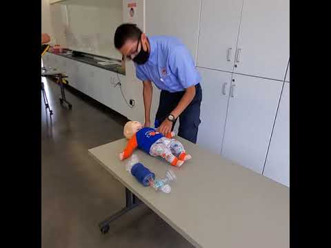Infant CPR 1 Rescuer