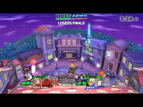 NC|Spencer (Diddy Kong) vs. Waffain (Shulk, Sheik) - Breaking Limits #11 - Losers Finals