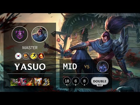 Yasuo Mid vs Sylas - KR Master Patch 11.21