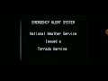 YTP Emergency Alert System High Warning And A Tornado Warning On 2016