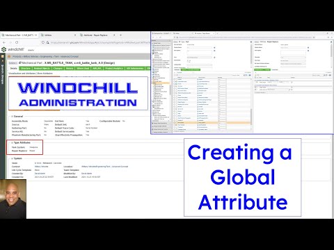 PTC Windchill PDMLink - Creating a Global Attribute | Administration