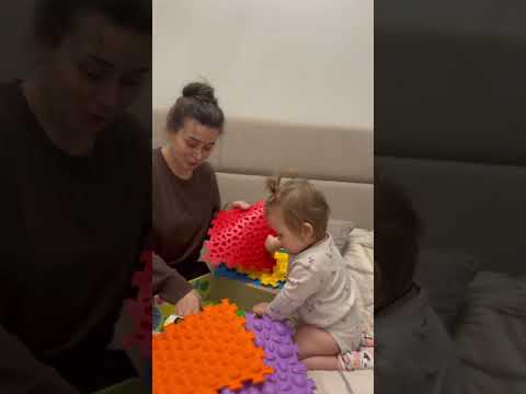 Масажний килимок 8 елементів + гра "Лісові пригоди"