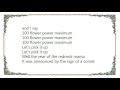 Cracker - 100 Flower Power Maximum Lyrics