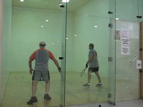 Only Court in Iraq - Racquetball - Angel vs Mike 26