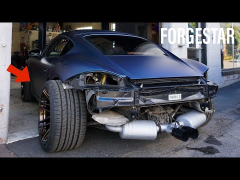 New Forgestar Wheels for the Wide Body Porsche Cayman