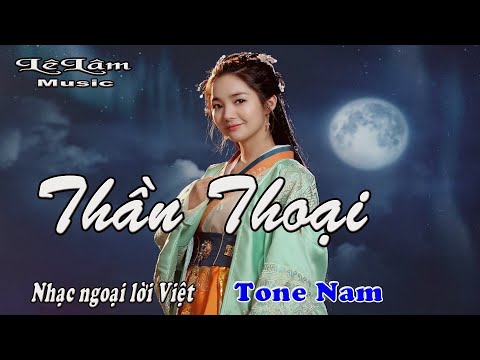 Karaoke - Thần Thoại Tone Nam | Lê Lâm Music