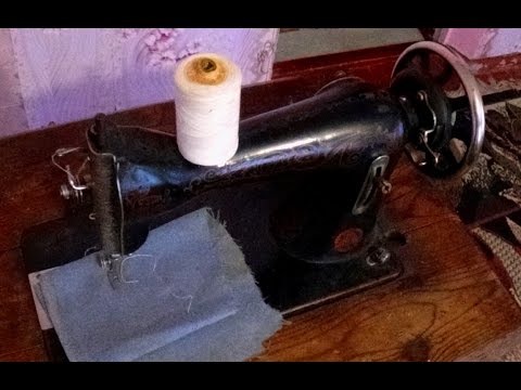 Швейная машинка Зингер ПМЗ перснятое видео