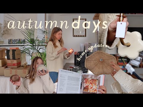 autumn home days; baking, hauls & homeware updates!