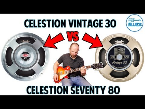 Celestion Vintage 30 vs Celestion Seventy 80 Speaker (Joyo vs Marshall Cab)