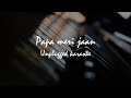 Papa meri jaan | Unplugged Karaoke | ANIMAL