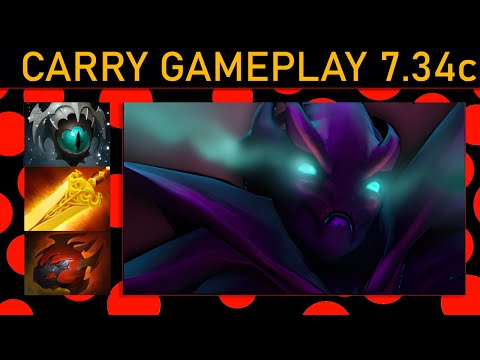 ✨萧瑟 Ame Spectre 81% Kill participation! Carry Gameplay - Dota 2 Top MMR