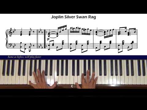 Tab - Scott Joplin, Silver Swan Rag