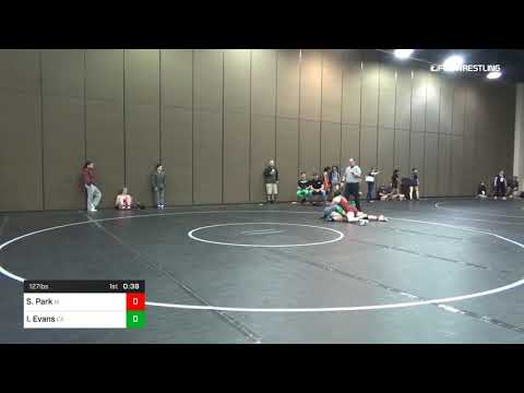 127 Lbs Consi Of 8 1 Sydney Park Team Iowa Vs Izabella Evans Team California